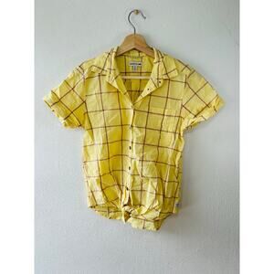 Toad & Co Plaid Short Sleeve‎ Top XS